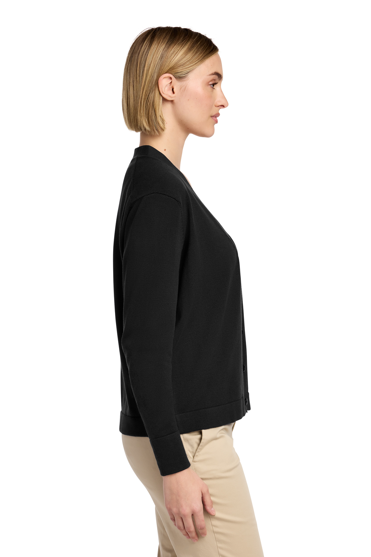 Brooks Brothers Women's Cotton Stretch Cardigan Sweater | Product