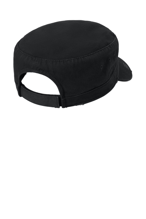 Style Dt65 Threads Front Logo Distressed Military Waaam Khaki District Hat On Ha