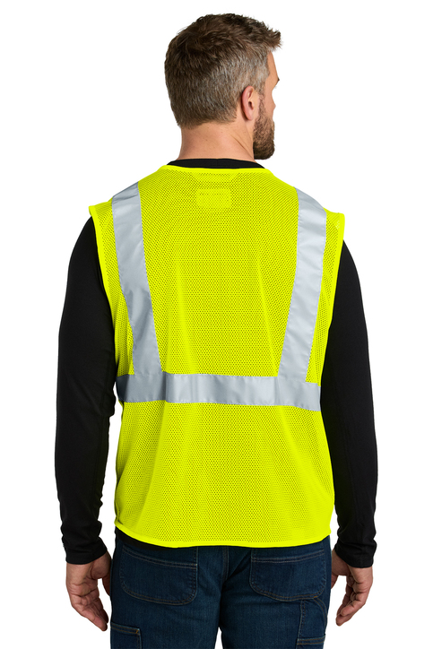 Carhartt ANSI Class 2 Mesh Zip-Front Vest | Product | SanMar