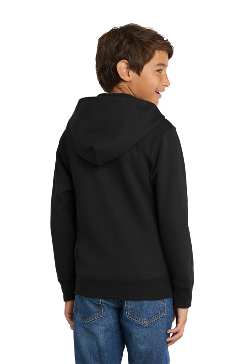 Port & Co Youth Core Fleece Full-Zip Hooded Sweatshirt | Product