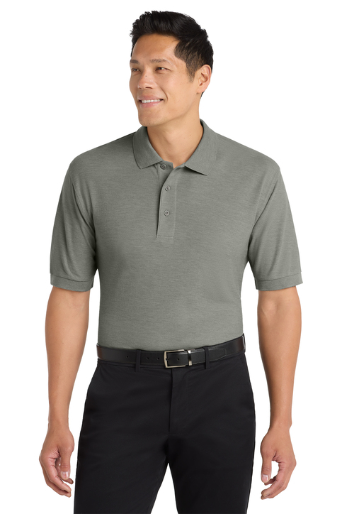 Port Authority Silk Touch™ Polo with Pocket | Product | SanMar