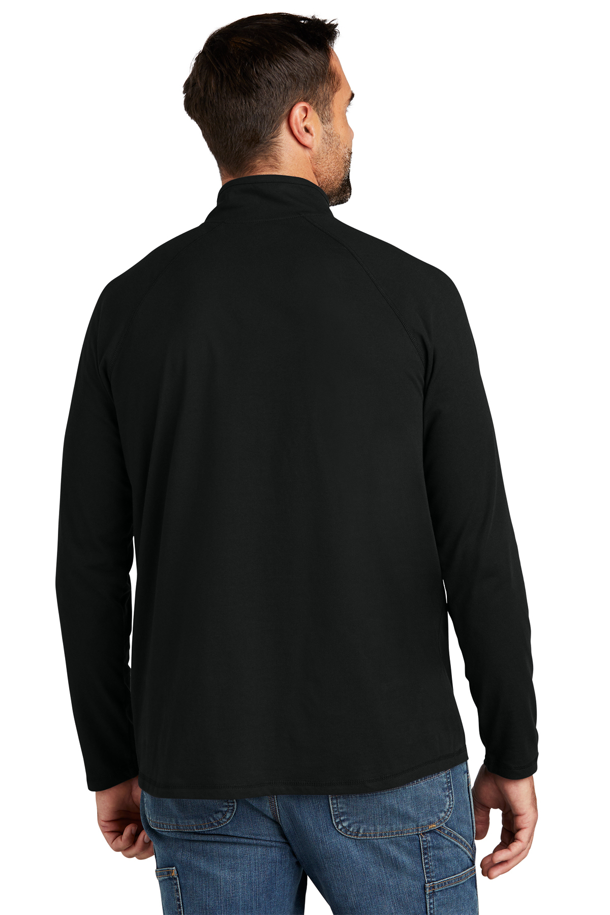 Carhartt discount Force Extremes Black Quarter Zip Longsleeve