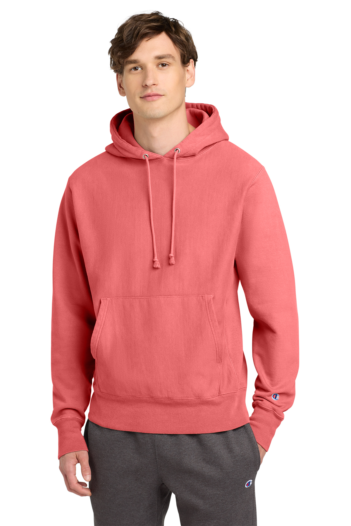 Champion products pink sweatshirt 2025