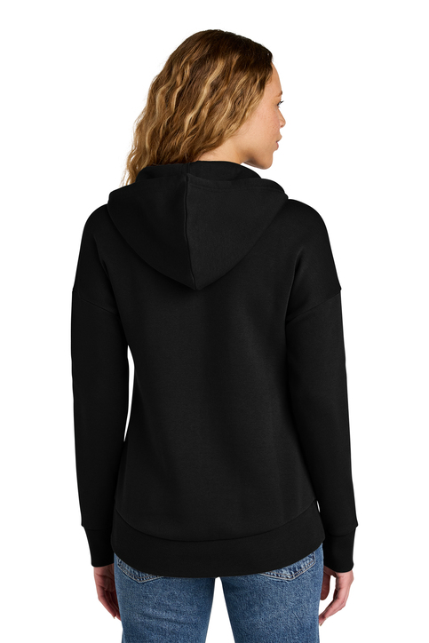 District Women's Perfect Weight Fleece Drop Shoulder Full-Zip
