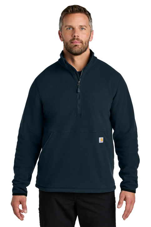 Carhartt Textured Full-Zip Fleece Jacket | Product | SanMar