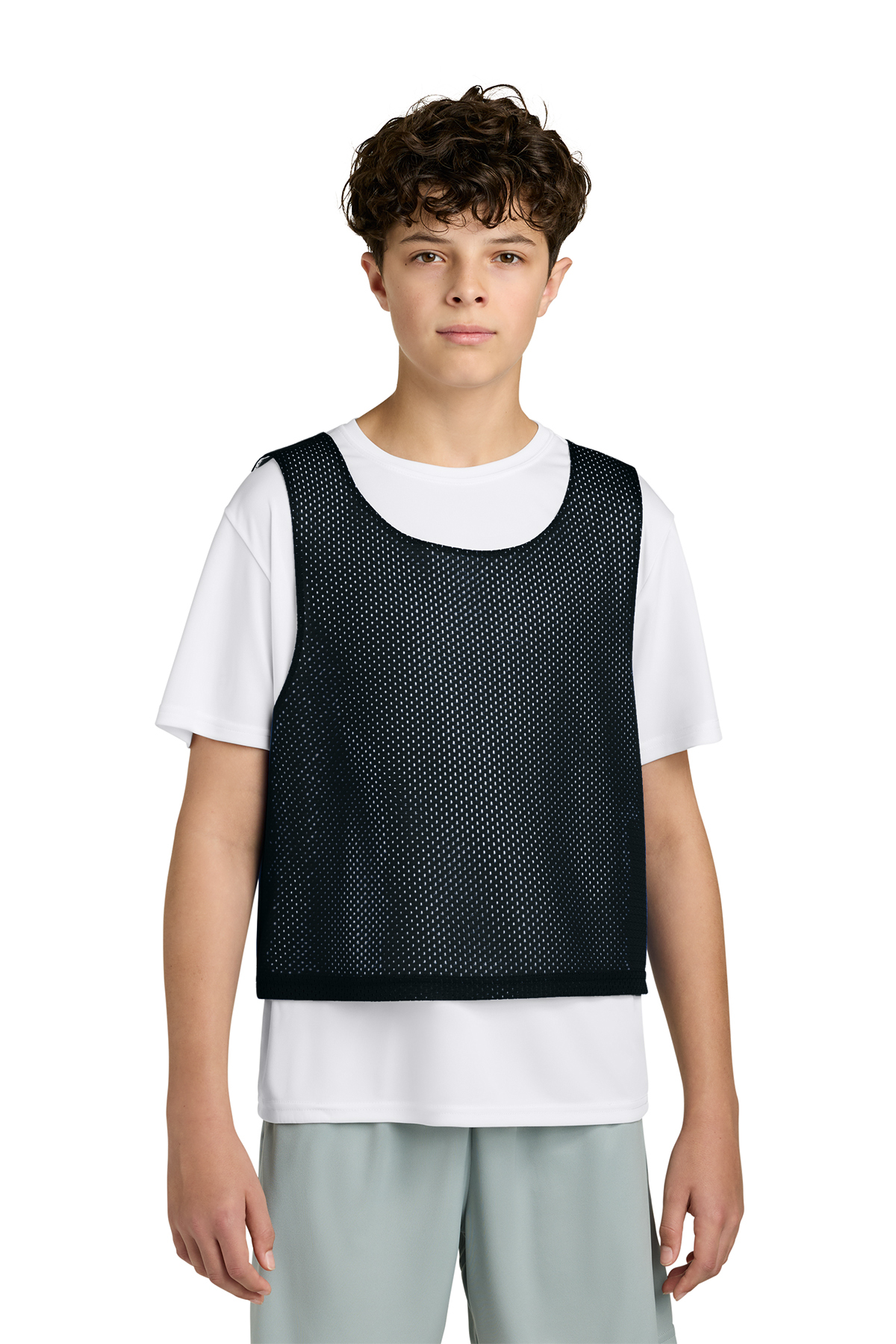 Sport-Tek Youth Lacrosse Reversible Pinnie | Product | Sport-Tek