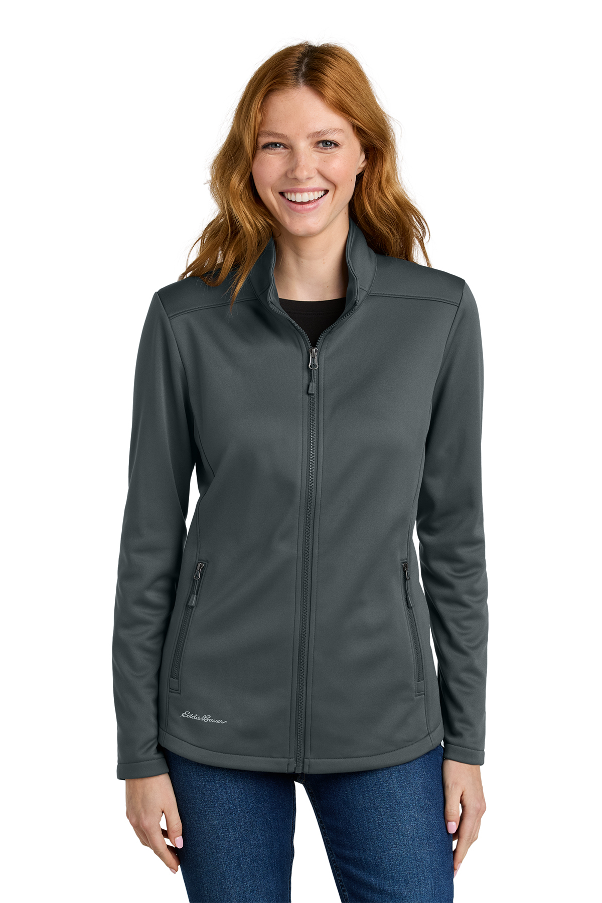 Eddie Bauer Women’s Smooth Mid Layer Fleece Full-Zip | Product | SanMar