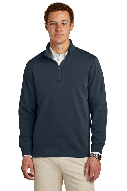 Brooks Brothers Double-Knit Full-Zip Hoodie | Product | SanMar
