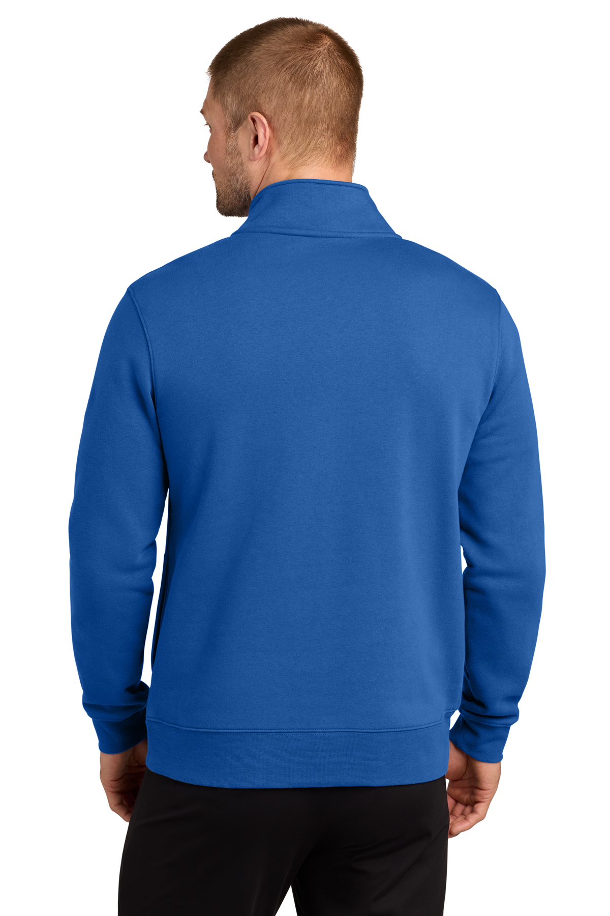 Nike Club Fleece Sleeve Swoosh 1/2-Zip | Product | SanMar