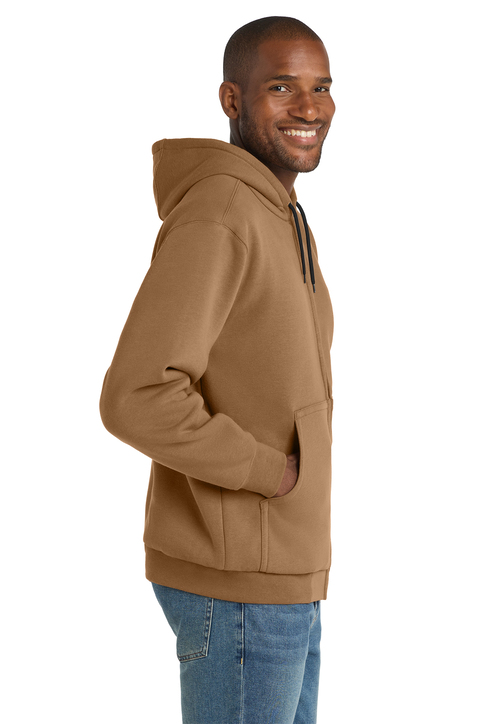 smyeon compactrace ziphoodie ブラウン Oversized Zip-Hoodie Mocha (Stone Washed) – Prohibited