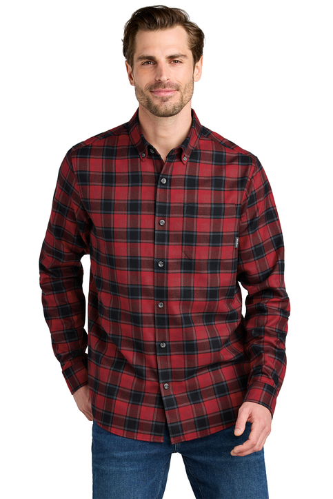 Chemise Eddie Bauer Femme – 2XL Tall, Carreaux, Manches Longues, Coupe Classique