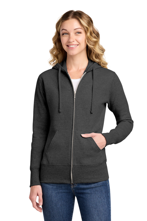 Port & Co Core Fleece Full-Zip Hooded Sweatshirt | Product | SanMar
