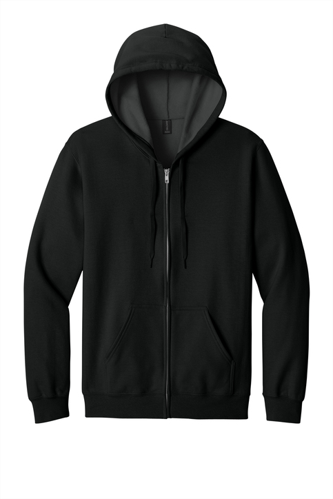 Gildan Softstyle Midweight Fleece Full-Zip Hooded Sweatshirt