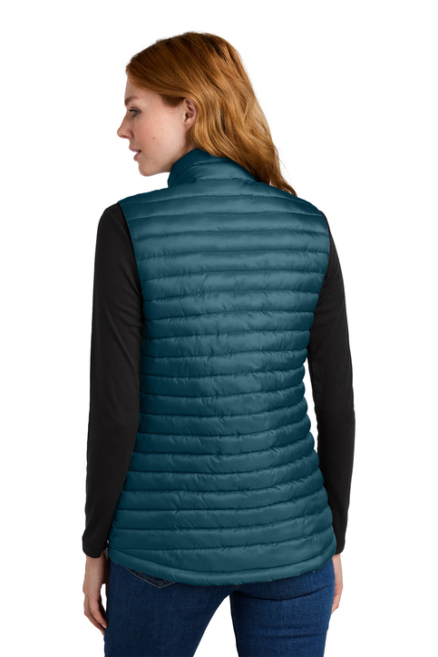 Eddie Bauer Gilet Donna CirrusLite Down Vest - Piumino 650 Fill, Nylon Riciclato, Colore DK Teal