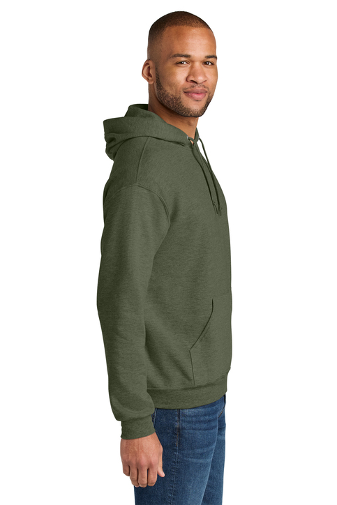 Jerzees Ultimate Unisex CVC Ring Spun Hooded Sweatshirt | Product