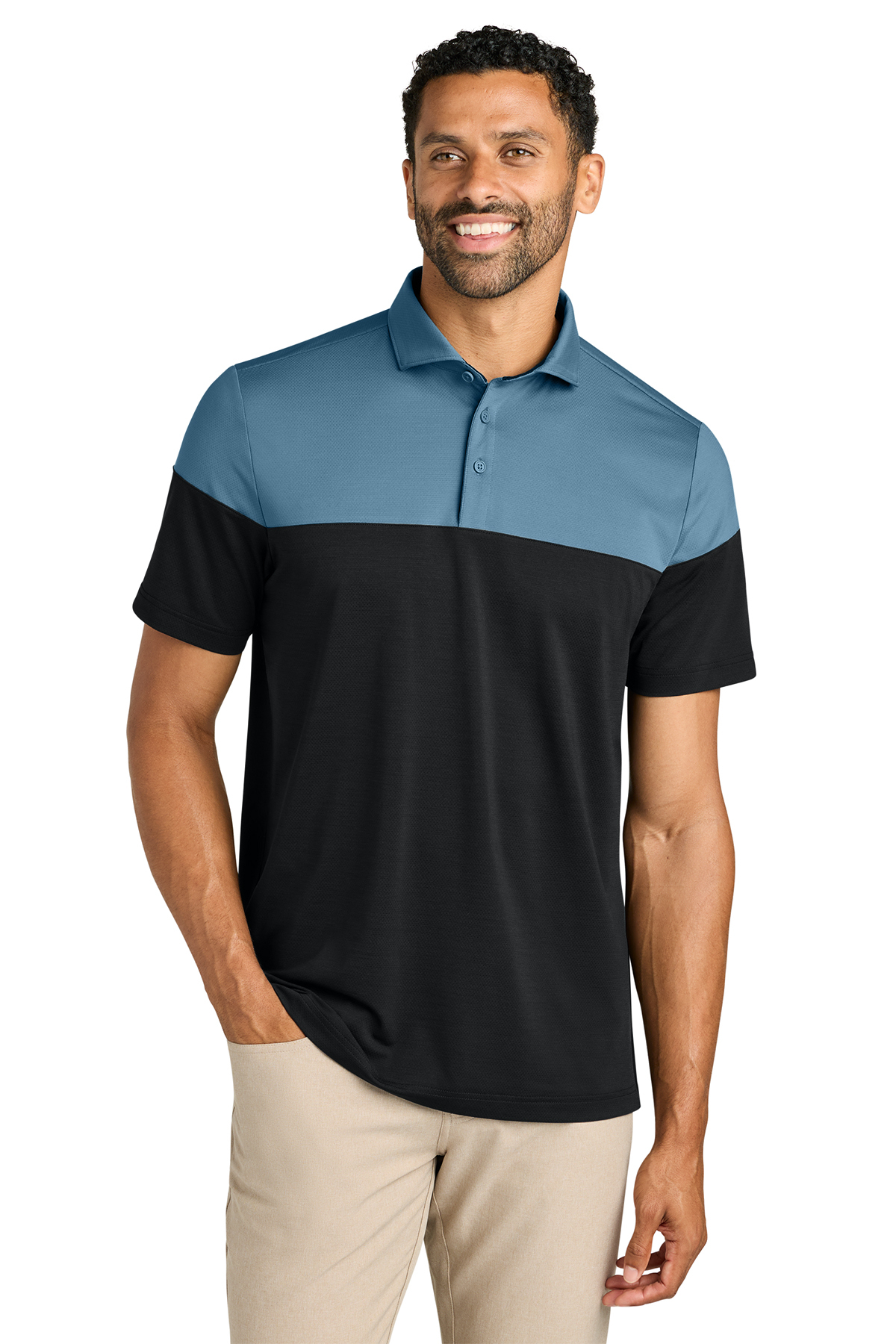 TravisMathew Onward Colorblock Polo | Product | SanMar