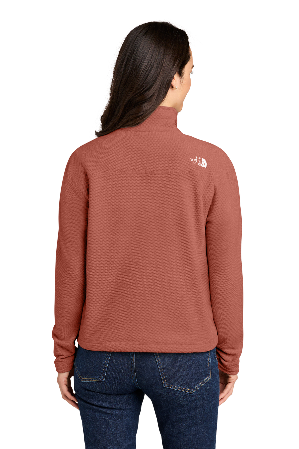 The North Face Women's Textured Pine Grove 1/2-Zip | Product | SanMar