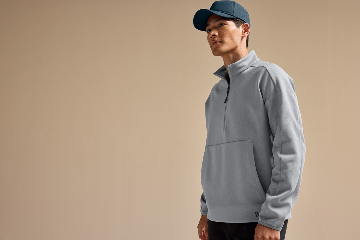 New Era Double Back 1/4-Zip | Product | SanMar