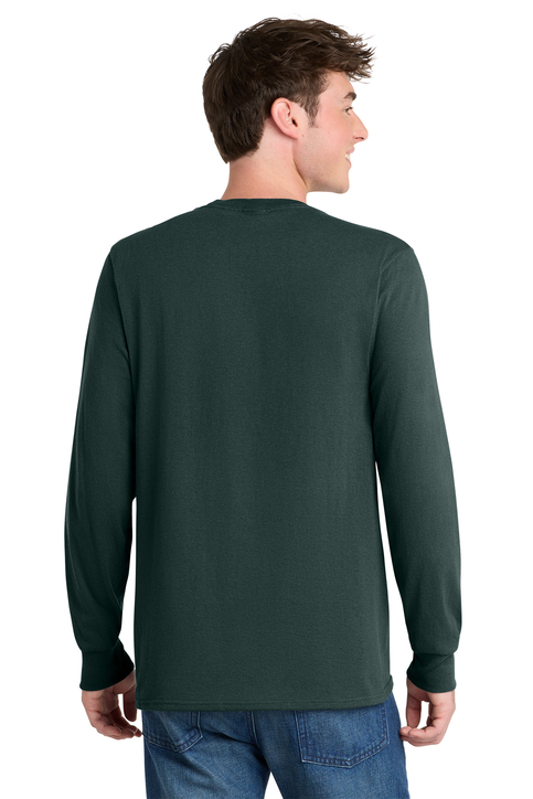 Port & Co Tall Long Sleeve Core Blend Tee | Product | SanMar