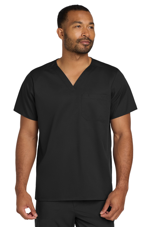 Wink Unisex WorkFlex Snap-Front Scrub Jacket | Product | SanMar