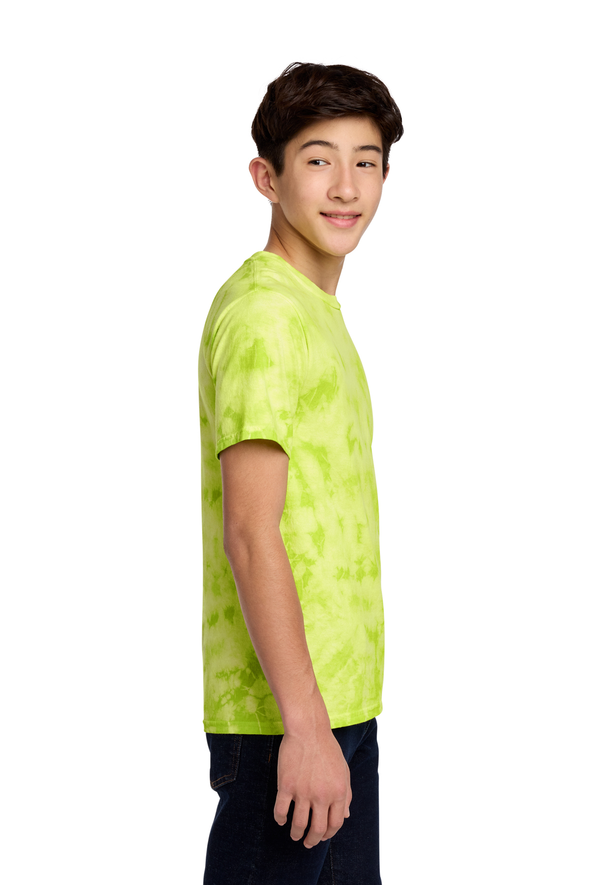 Port & Co Youth Crystal Tie-Dye Tee | Product | Port & Company