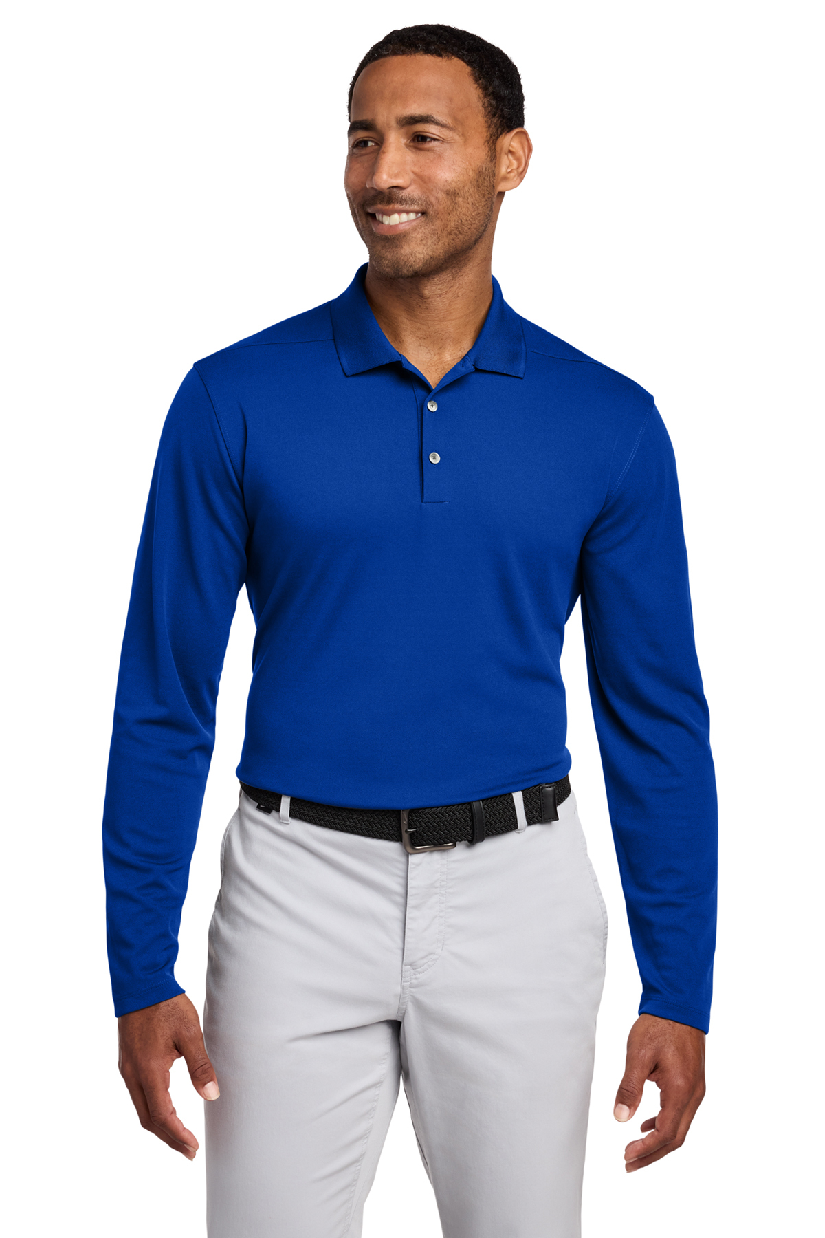 Nike Dri-FIT Micro Pique 2.0 Long Sleeve Polo | Product | SanMar