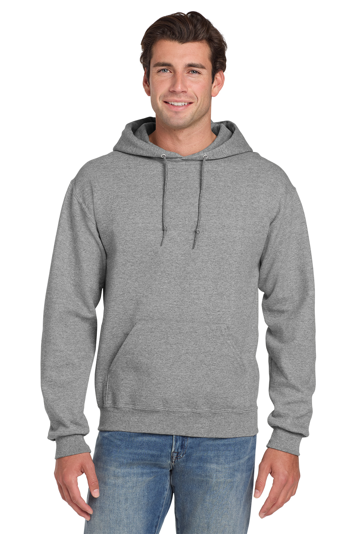 Jerzees Super Sweats NuBlend Pullover Hooded Sweatshirt Product SanMar