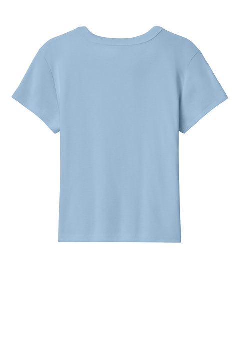 BELLA+CANVAS Women's Micro Rib Baby Tee | Product | SanMar