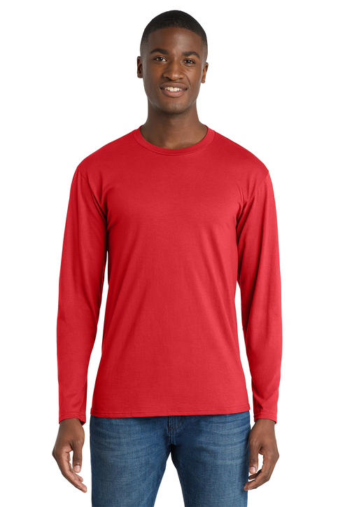 bright crimson color shirt