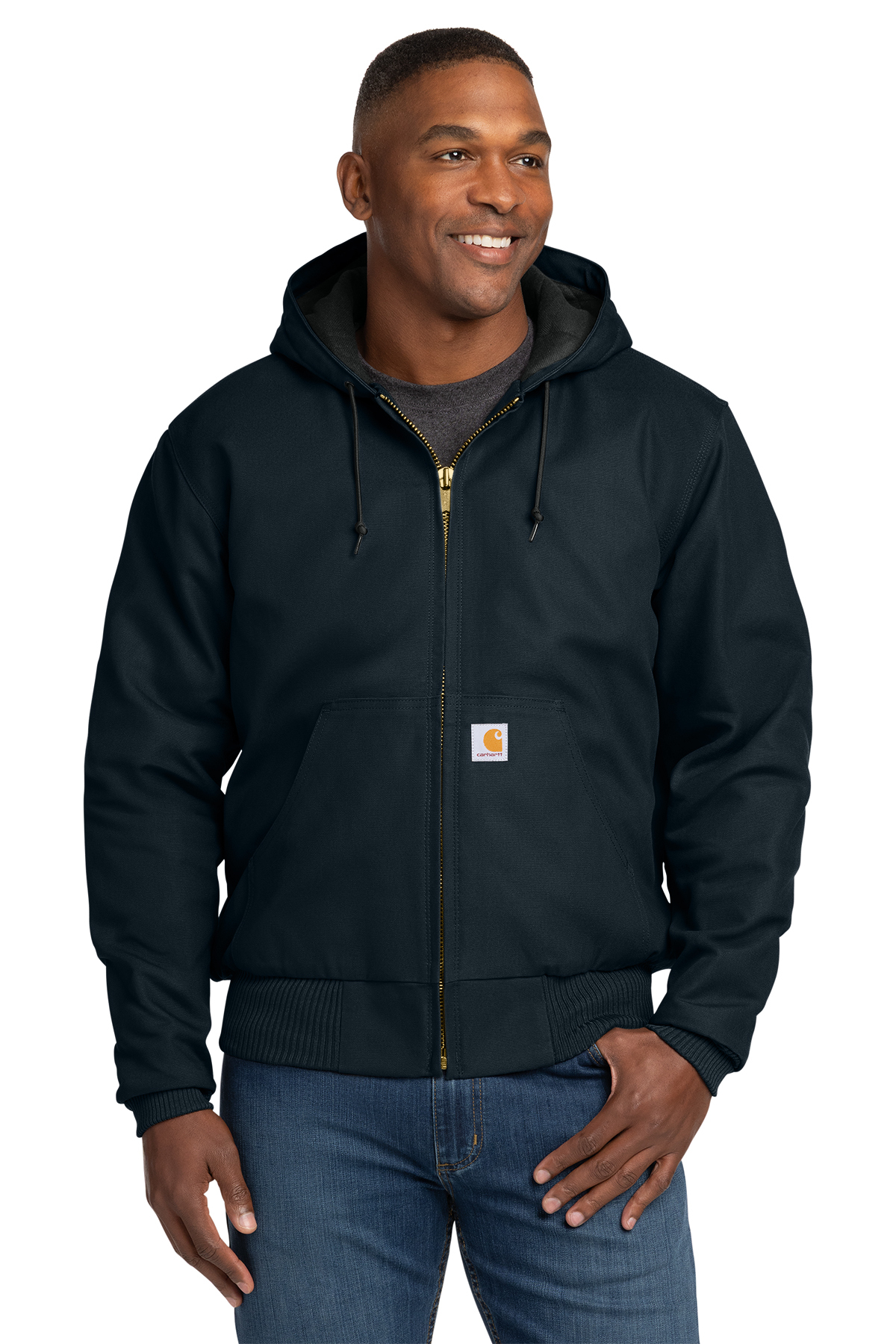 Carhartt Quilted-Flannel-Lined Duck Active Jac | Product | SanMar