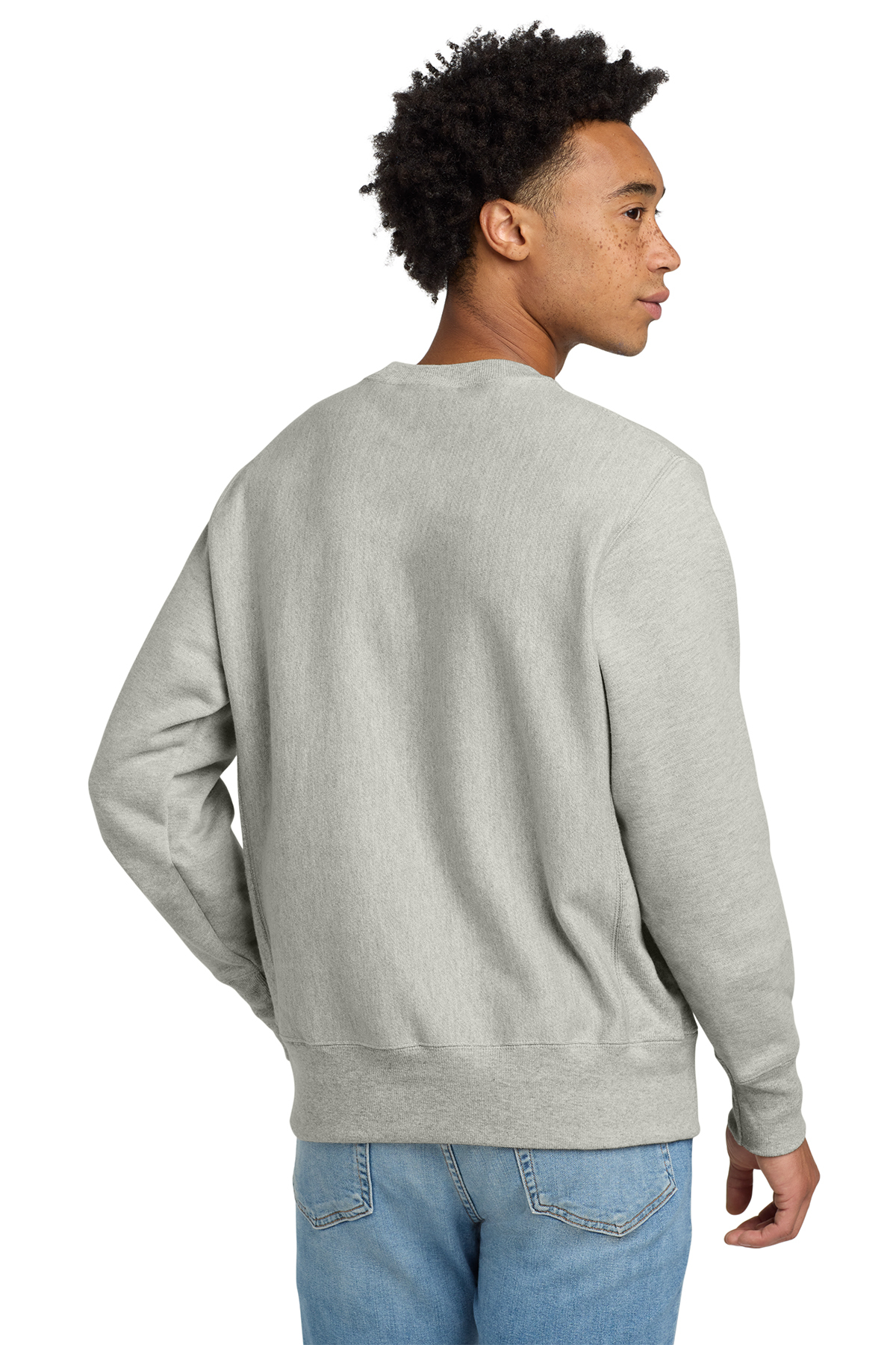 Champion sweater grey crew neck quilt new arrivals