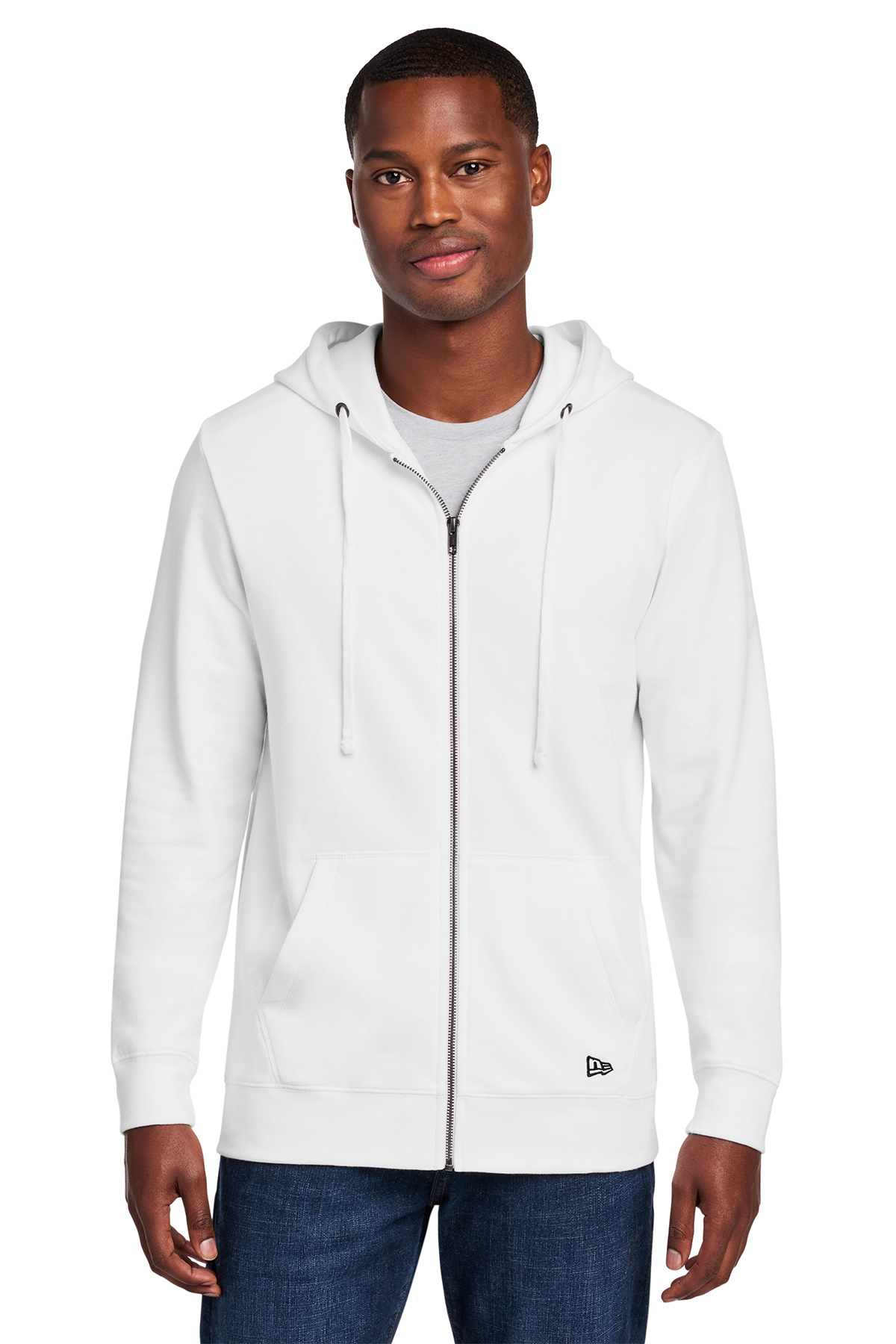 New Era Comeback Fleece Full-Zip Hoodie | Product | SanMar