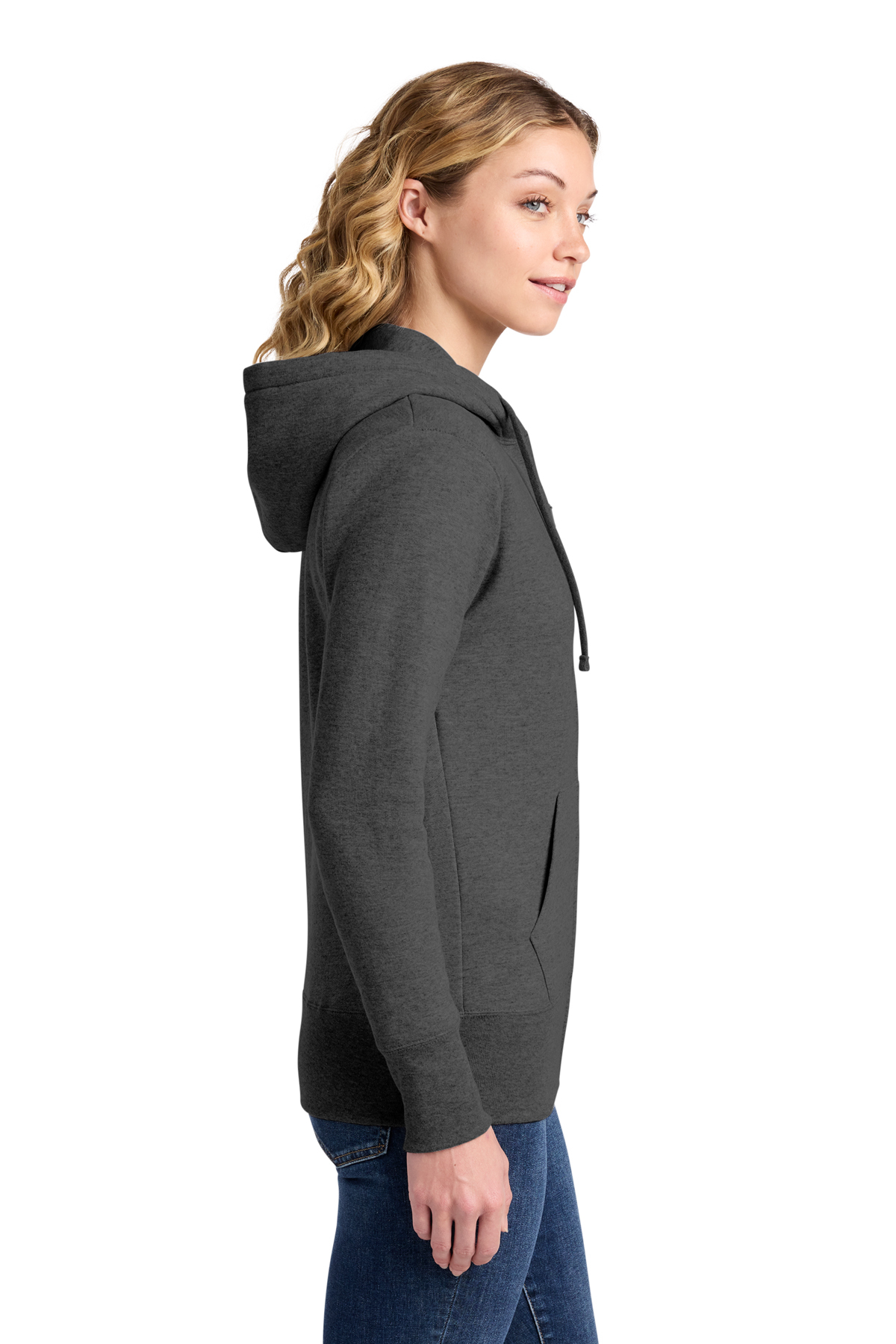 Port & Co Women's Core Fleece Full-Zip Hooded Sweatshirt | Product