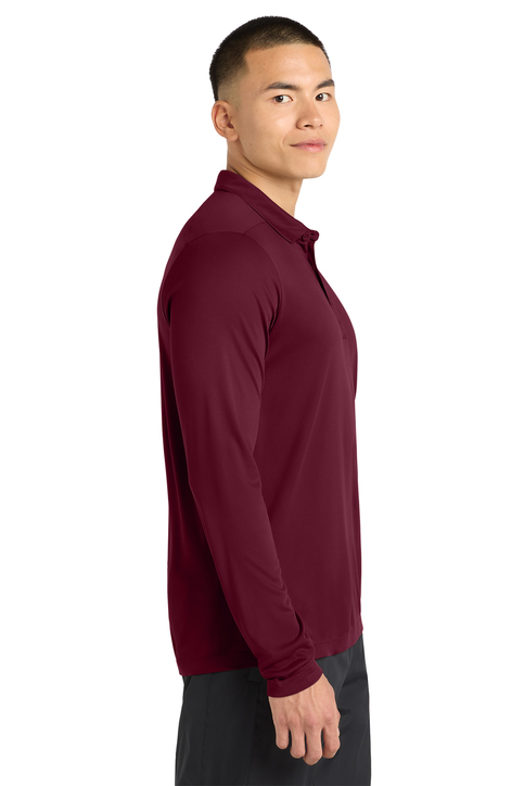 Sport-Tek Posi-UV Pro Long Sleeve Polo | Product | SanMar
