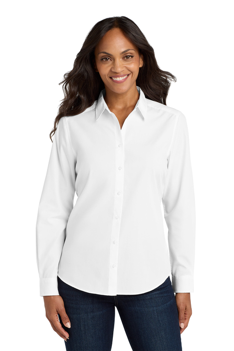 Port Authority Women's Core Classic Pique Polo | Product | SanMar
