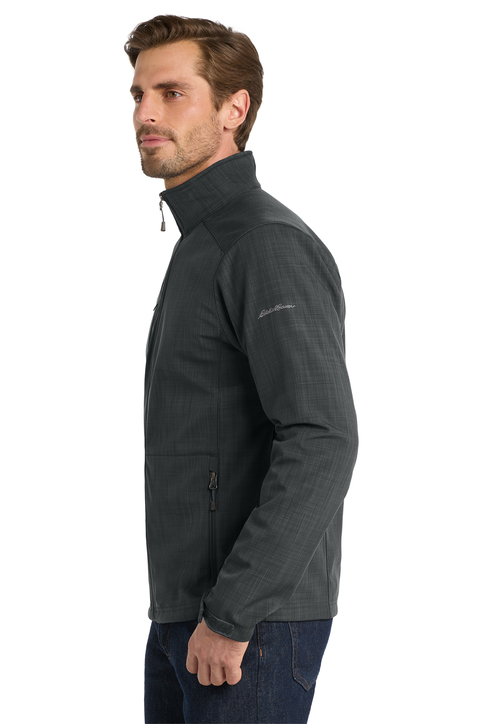Eddie Bauer Shaded Crosshatch Soft Shell Jacket | Product | SanMar