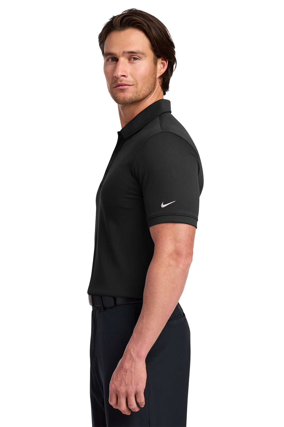 Nike Dri-FIT Solid Icon Pique Modern Fit Polo | Product | SanMar