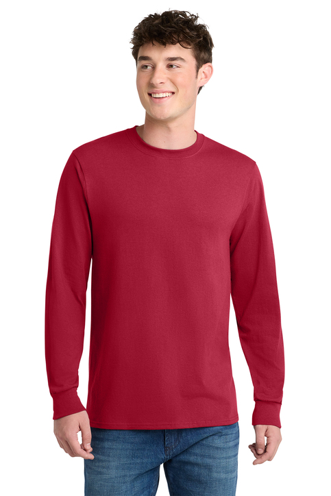 Port & Co Tall Core Blend Pocket Tee | Product | SanMar
