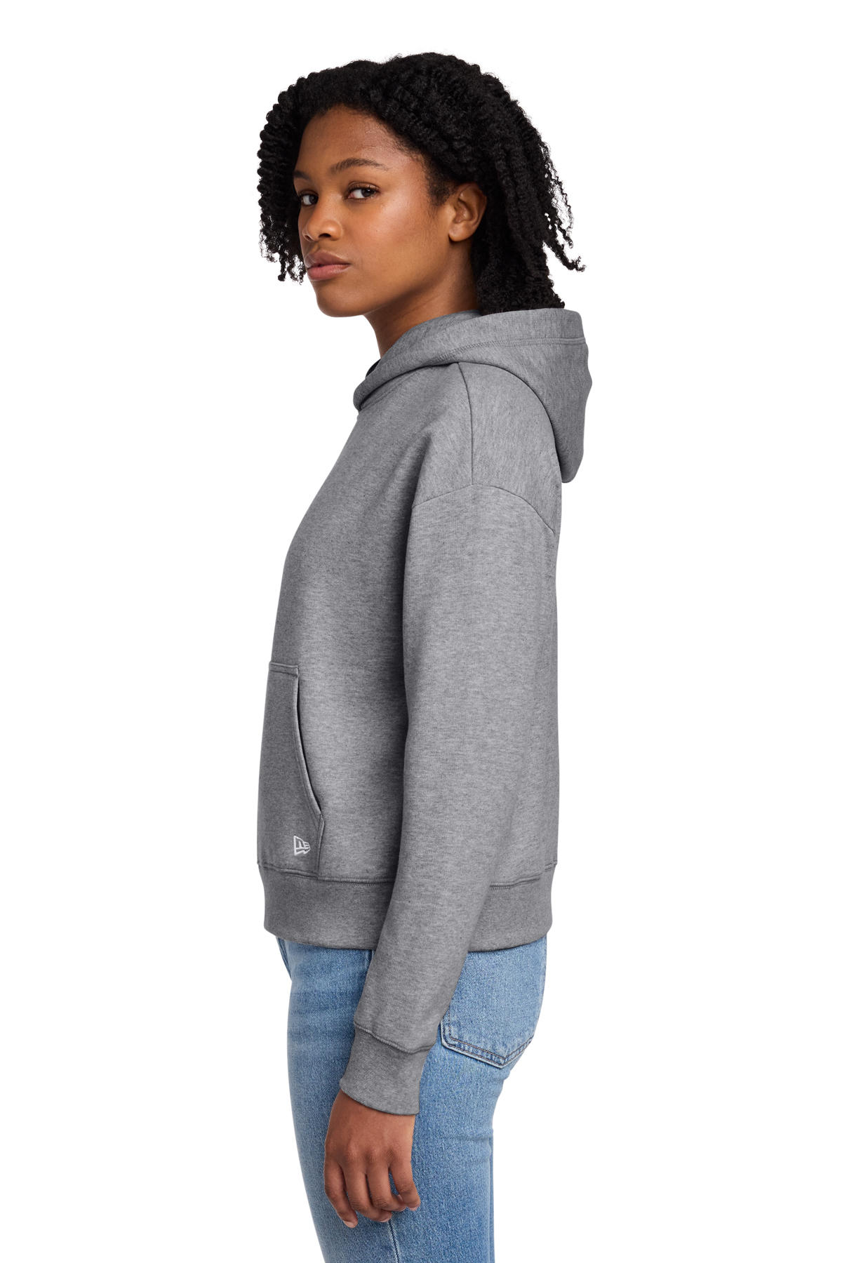 New Era Women's Comeback Fleece Pullover Hoodie | Product | SanMar