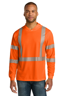 CornerStone<sup>&#174;</sup> ANSI 107 Class 3 Long Sleeve Segmented Tape Hooded Tee
