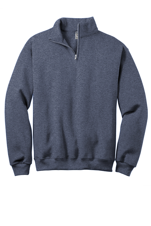 Jerzees NuBlend 1/4-Zip Cadet Collar Sweatshirt | Product | SanMar