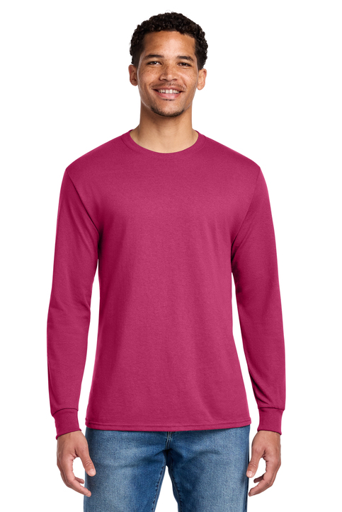 pink dri fit long sleeve