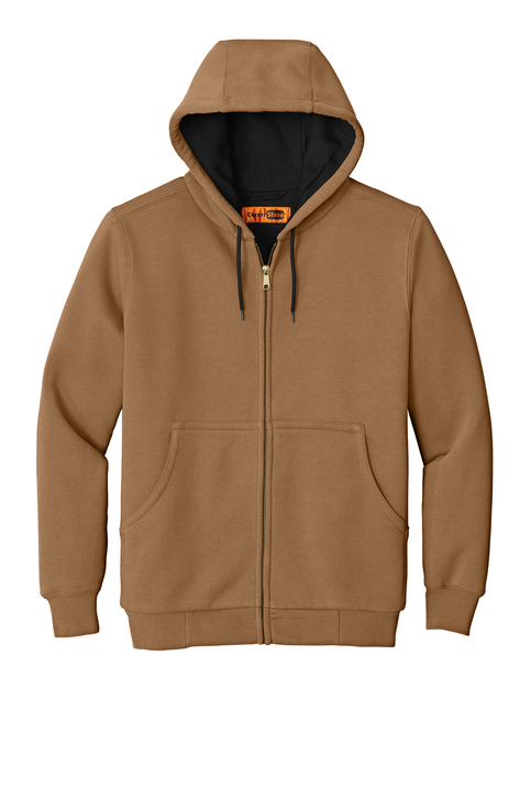 CornerStone Heavyweight Full-Zip Hooded Sweatshirt with Thermal