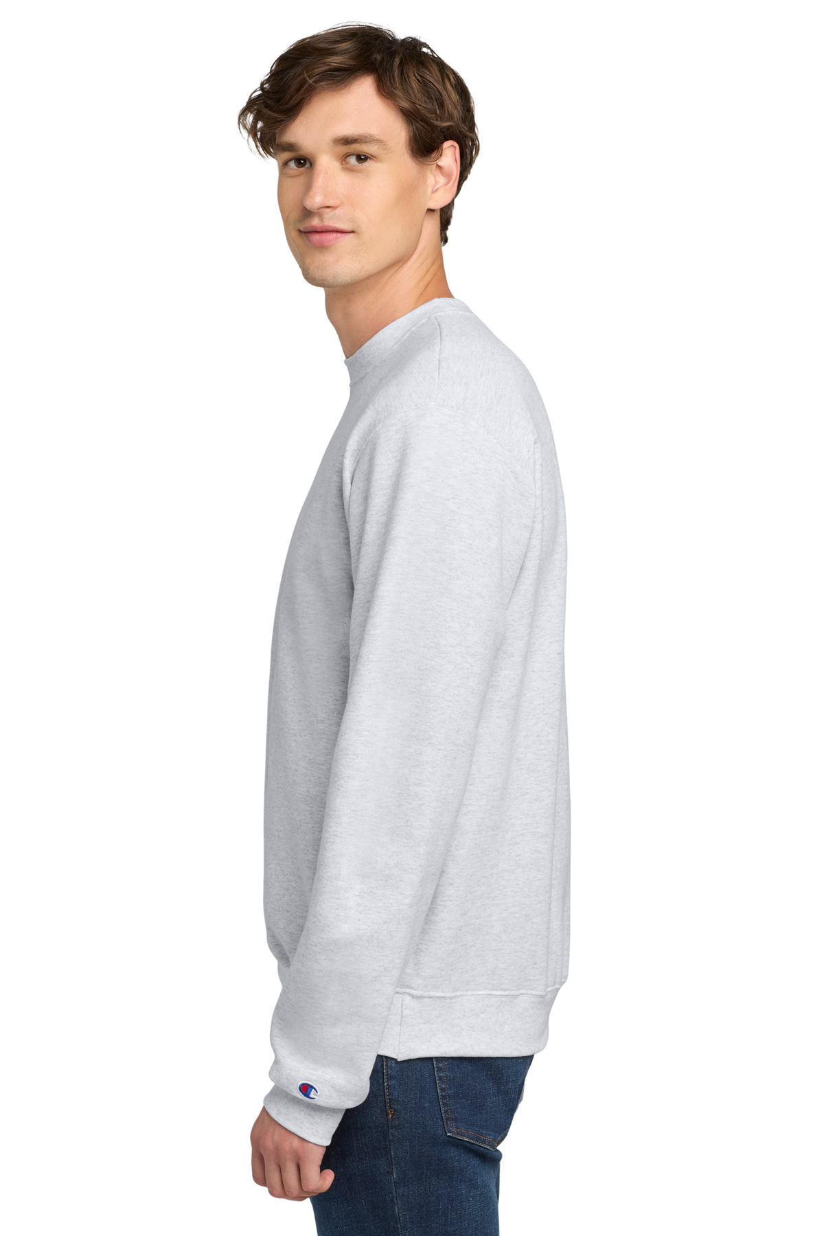 Champion Powerblend Crewneck Sweatshirt | Product | SanMar