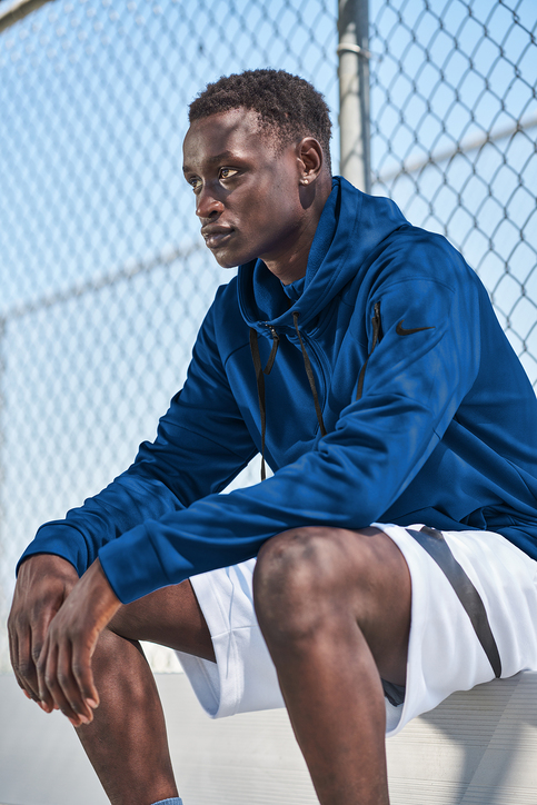 Nike Therma-FIT Pocket 1/4-Zip Fleece Hoodie | Product | SanMar