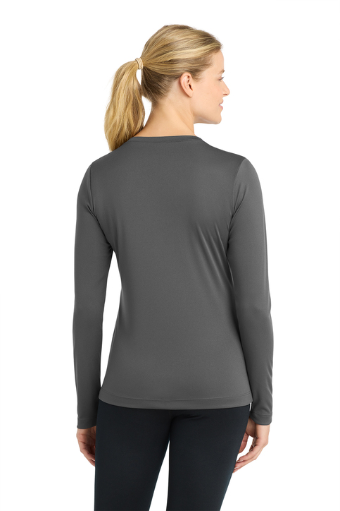 Sport-Tek Women's Long Sleeve PosiCharge Competitor™ V-Neck Tee