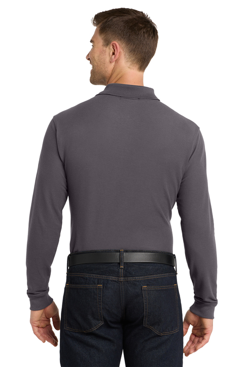 Port Authority Long Sleeve Core Classic Pique Polo | Product | SanMar