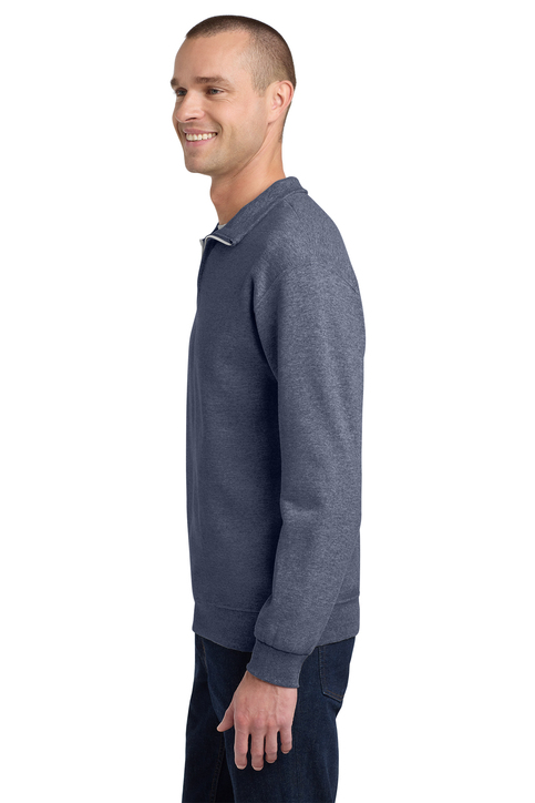 Jerzees NuBlend 1/4-Zip Cadet Collar Sweatshirt | Product | SanMar