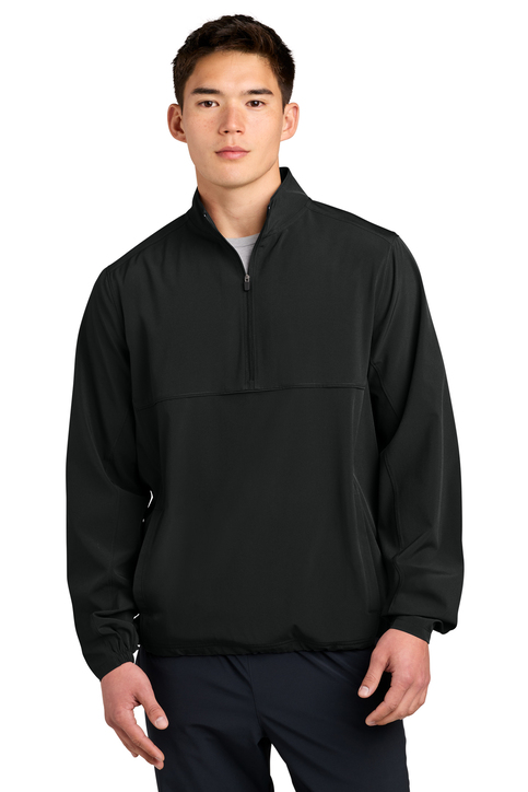 Sport-Tek Youth Repeat 1/2-Zip Short Sleeve Jacket | Product | SanMar