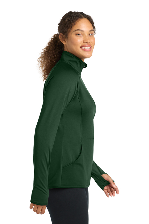 Sport-Tek Women's Sport-Wick Stretch 1/4-Zip Pullover | Product